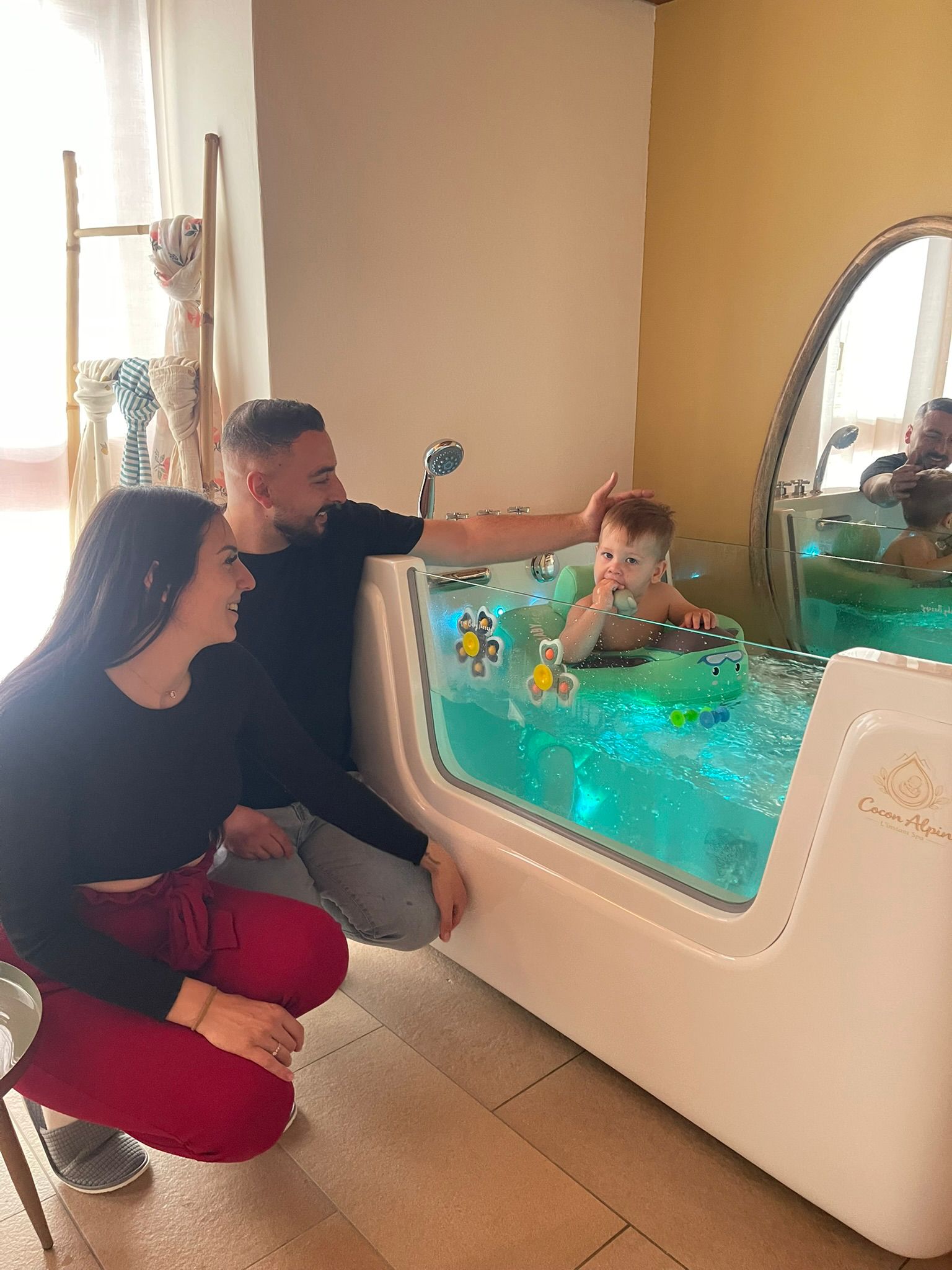 The Cocon Alpin Pack, baby spa in Crans-Montana