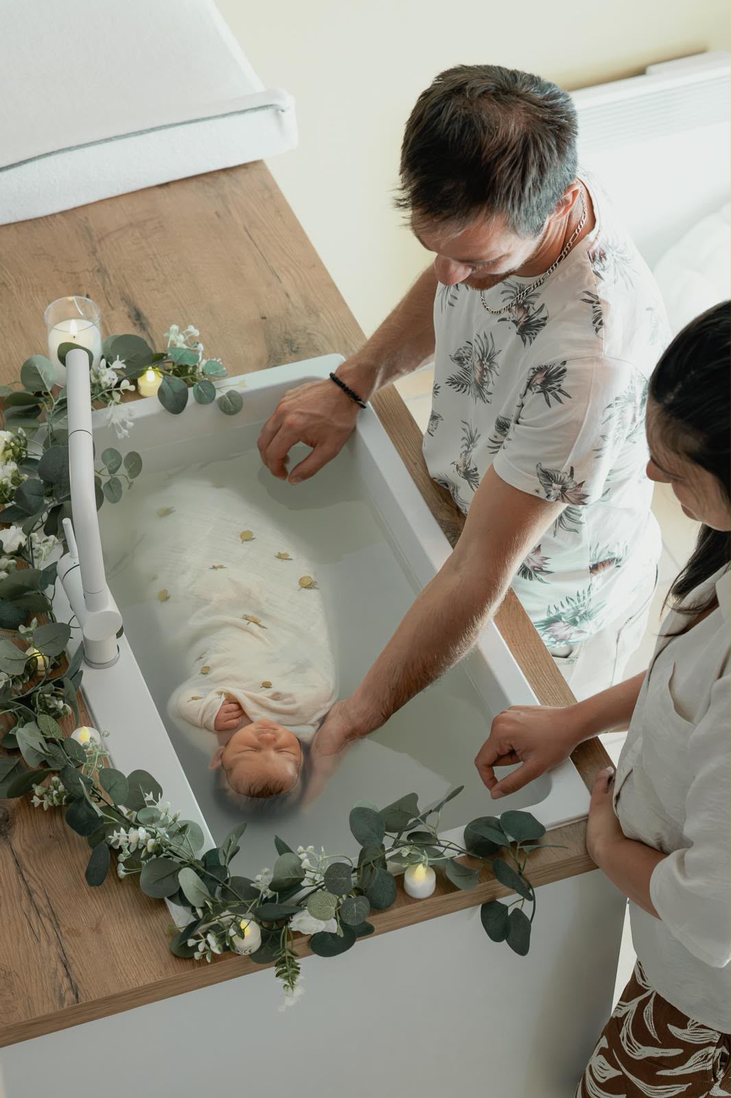 The Precious Ritual, emotional bath and photo shoot at the Cocon Alpin, Crans-Montana